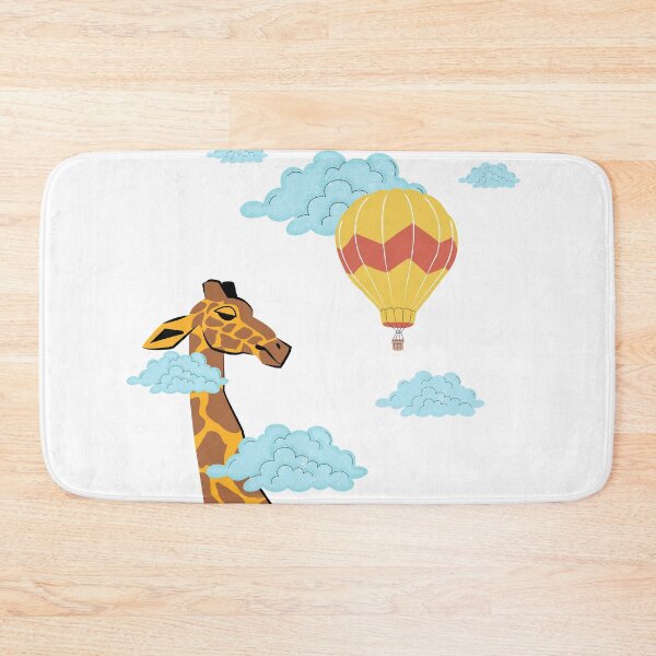 Item preview, Giraffe sees hot air balloon designed and sold by Emma Kunz.
