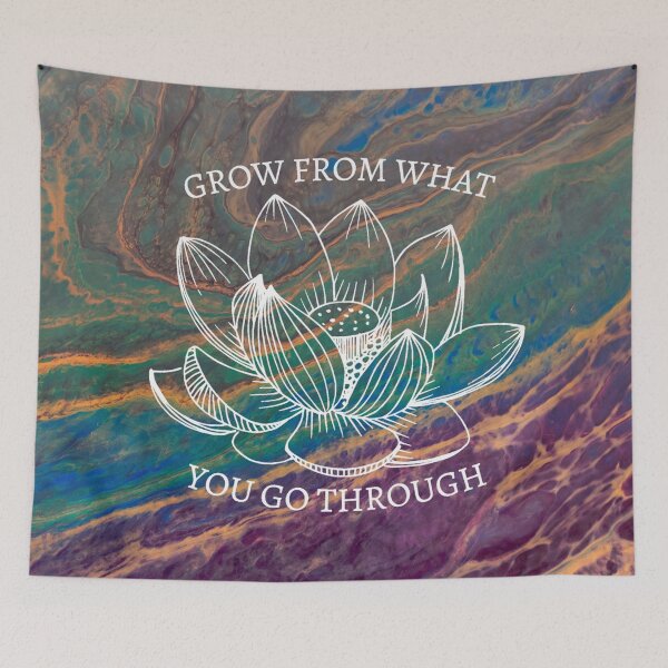 Item preview, Grow From What You Go Through designed and sold by lunarelves.