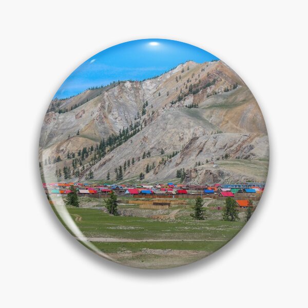 Item preview, Remote Mongolian town of Altraga on a summers day designed and sold by SnapTPhotograph.