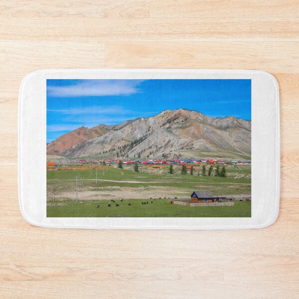 Item preview, Remote Mongolian town of Altraga on a summers day designed and sold by SnapTPhotograph.