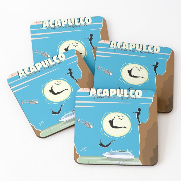 Item preview, Acapulco Mexico Cliff Diving - Saltadores de la Quebrada designed and sold by GR8DZINE.