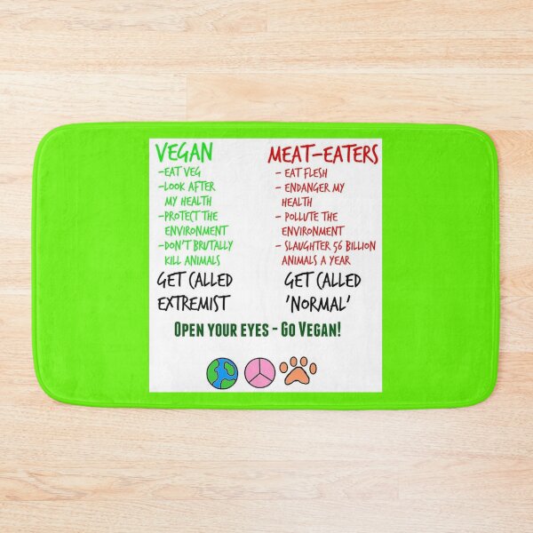 Item preview, OPEN YOUR EYES - GO VEGAN! designed and sold by Davies72.