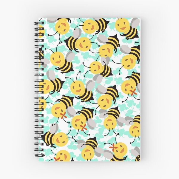 Item preview, Cute Bumble Bee Floral pattern designed and sold by Rajpramanik.