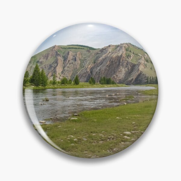 Item preview, Early morning on the Delger Moron River in Mongolia designed and sold by SnapTPhotograph.