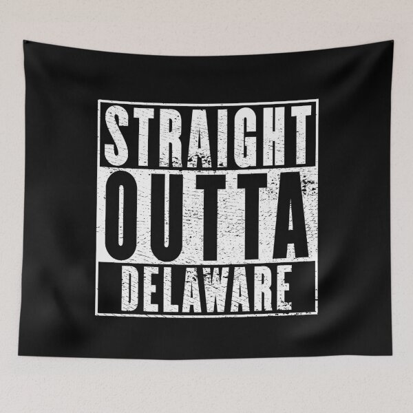 Item preview, Straight Outta Delaware designed and sold by RandomStuffShop.