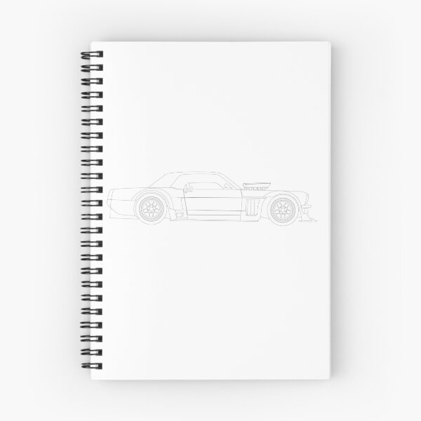 Item preview, Ken Block Rally and Rallycross Driver Drift Car 1965 Ford Mustang Hoonicorn RTR Hot Rod graphic illustration  designed and sold by Marcin Adrian.