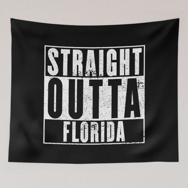 Item preview, Straight Outta Florida designed and sold by RandomStuffShop.