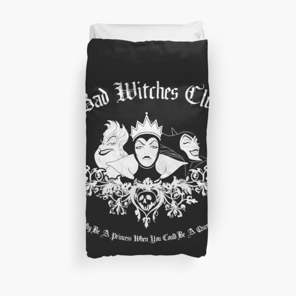 Camiseta gráfica Disparo grupal de Bad Witches Club de Disney Villains Funda nórdica