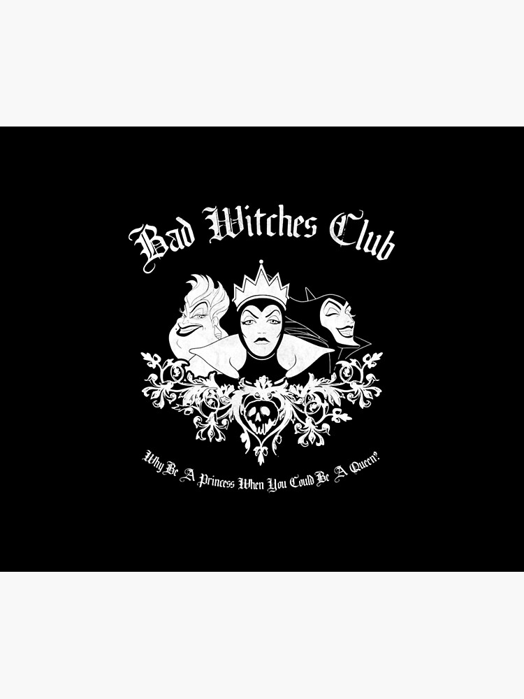 Disney Villains Bad Witches Club Group Shot Graphic T-Shirt