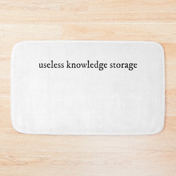 Item preview, Useless knowledge storage designed and sold by MonatheExplorer.