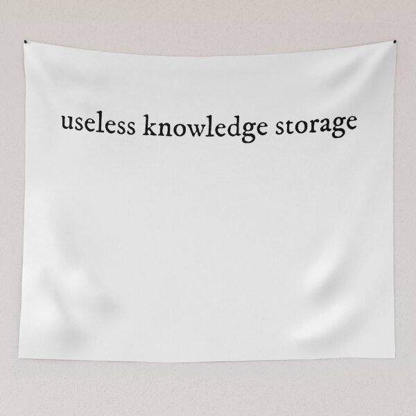 Item preview, Useless knowledge storage designed and sold by MonatheExplorer.