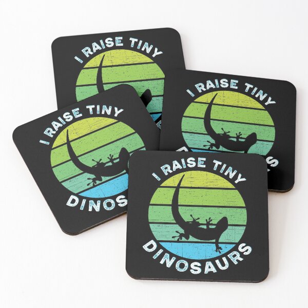 Item preview, I Raise Tiny Dinosaurs Gecko designed and sold by DeeXdesigns.