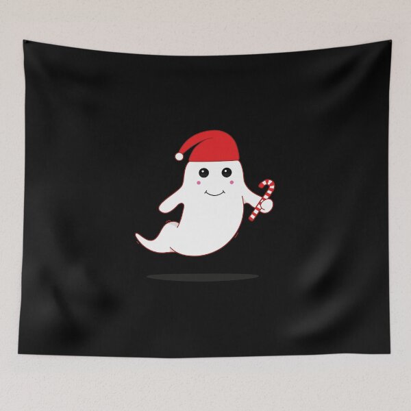 Item preview, Cute santa ghost designed and sold by metin1331.