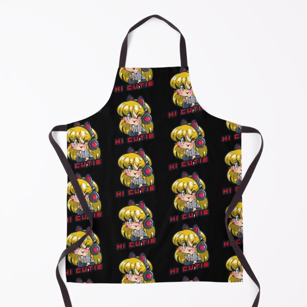 Item preview, Hi Cutie Manga Anime Video Gamer Girl designed and sold by KC-Clothing-Co.