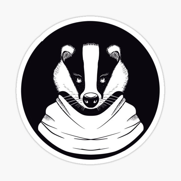 Rakun Man Sticker
