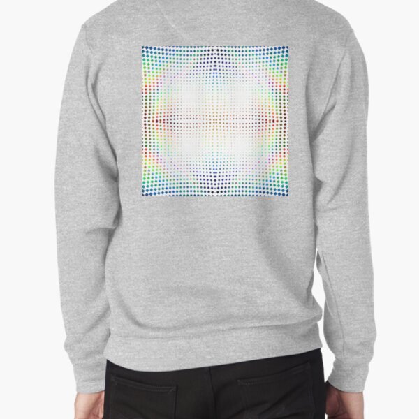 Trippy Pattern Pullover Sweatshirt
