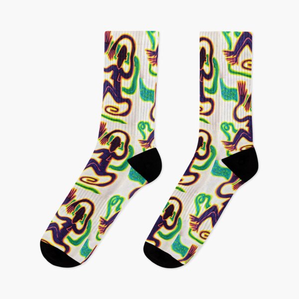Item preview, Psychedelic Person Sitting with Tail designed and sold by Jadoo Nazar.