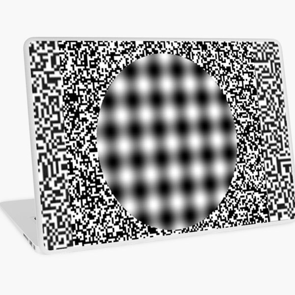 optical illusion Laptop Skin