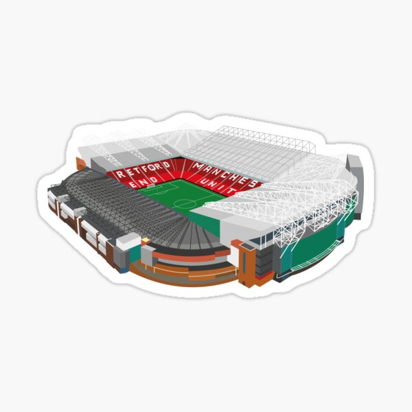 Old Trafford Stadium Sticker