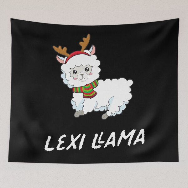Item preview, Lexi Llama Holiday designed and sold by MAZAX.