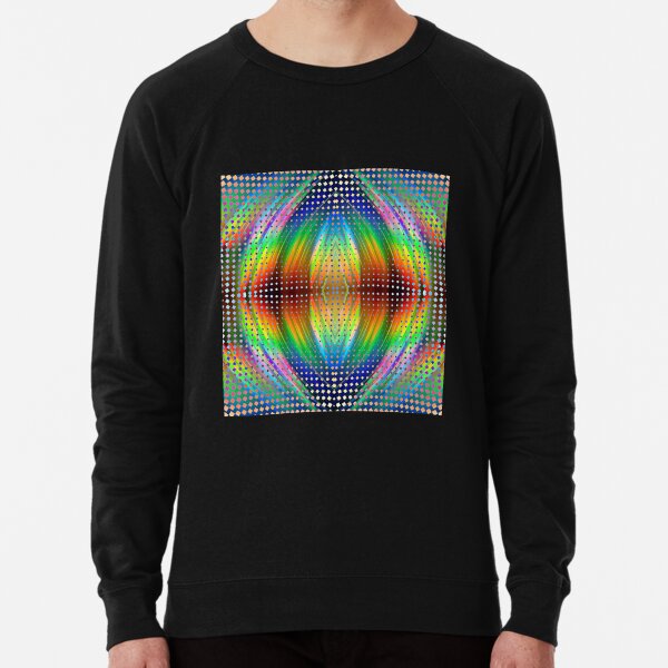 Trippy Pattern Lightweight Sweatshirt