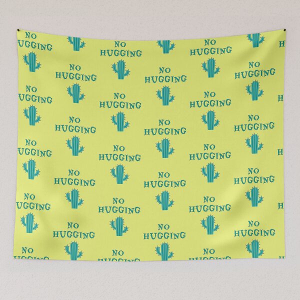 Item preview, No Hugging, Cactus, Cacti, Hugging, Friendship, Social Distancing, Unsocial, Loner designed and sold by HomeConscious.