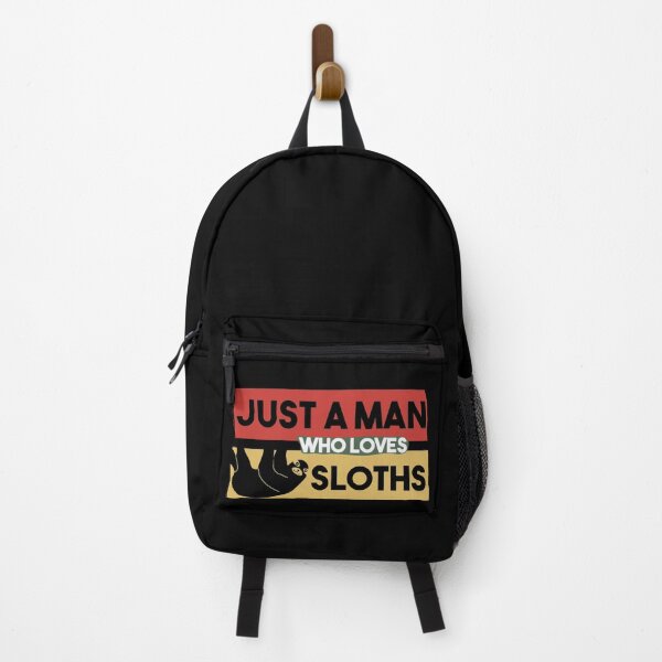 Item preview, Just A Man Who Loves Sloths - Gift For Sloth Lover designed and sold by MrElgo.