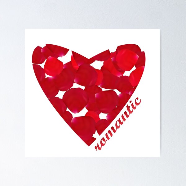Item preview, Heart shape rose petals designed and sold by Iryna Pakhomova.