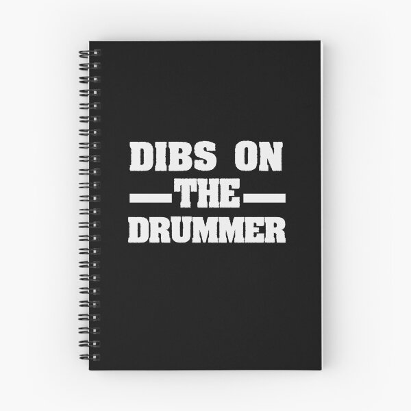 Item preview, Dibs On The Drummer Funny Drummer Gift designed and sold by Chamssou.
