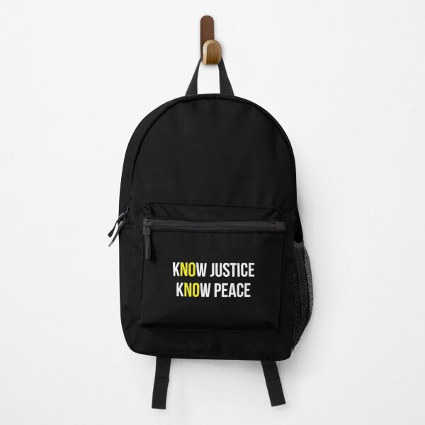 Item preview, KNOW JUSTICE KNOW PEACE designed and sold by GoldenDov.