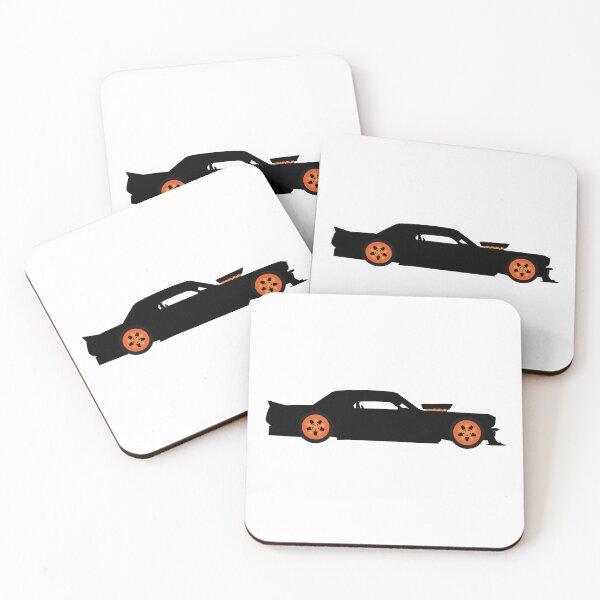 Item preview, Ken Block Rally and Rallycross Driver Drift Car 1965 Ford Mustang Hoonicorn RTR Hot Rod graphic illustration  designed and sold by Marcin Adrian.