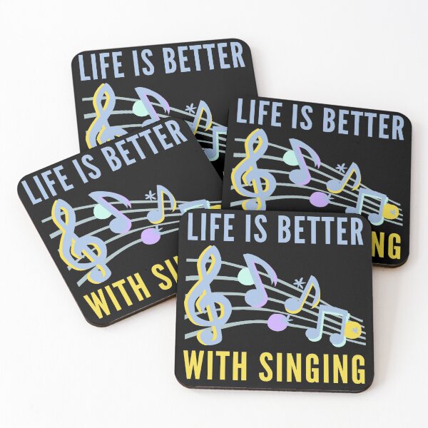 Item preview, Life Is Better With Singing designed and sold by BahiaStyle.