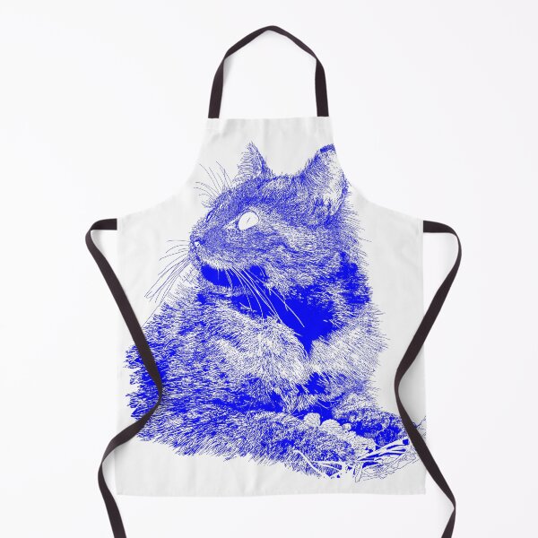 Item preview, Fluffy, drawing blue designed and sold by dnparker.