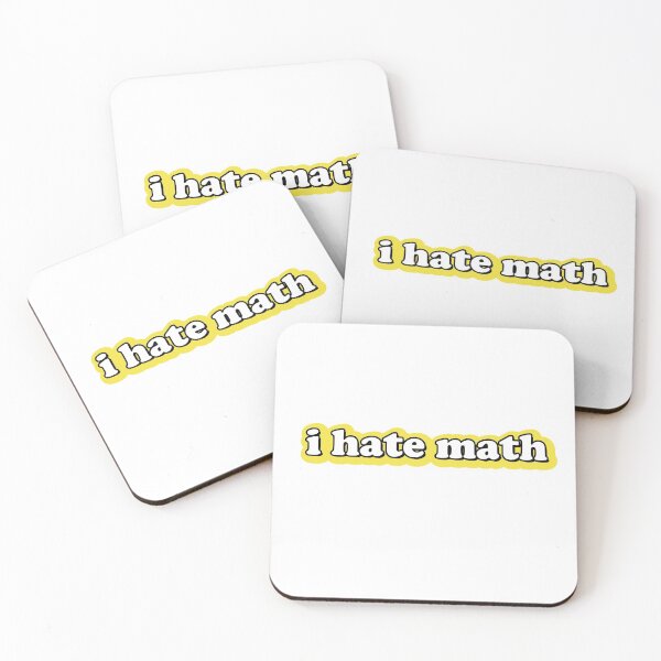 Item preview, i hate math designed and sold by hoppytee.