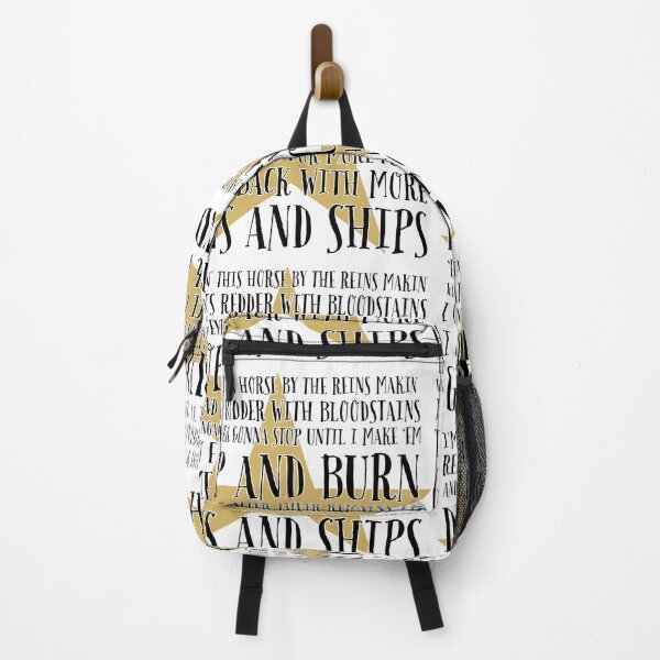 Item preview, GUNS AND SHIPS, Alexander Hamilton Lyrics designed and sold by hypocratees.