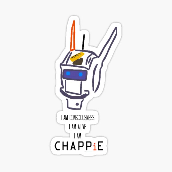 Chappie's Consciousness Sticker