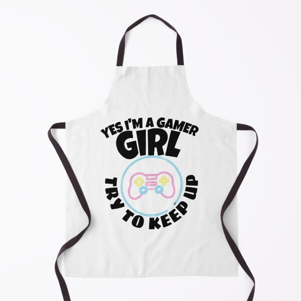 Item preview, YES I'M A GAMER GIRL TRY TO KEEP UP, FUNNY GIFT FOR GAMER GIRLS designed and sold by ASsi-Eve.