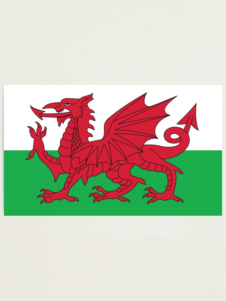 flag dragon green white