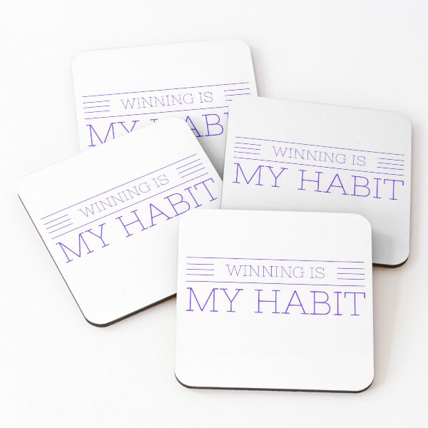 Item preview, Winning is my habit.  designed and sold by Fit & Fun  Gallery.