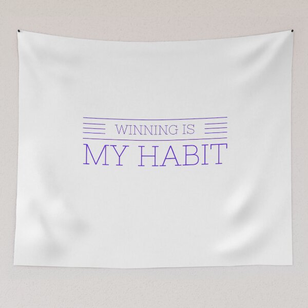Item preview, Winning is my habit.  designed and sold by Fit & Fun  Gallery.