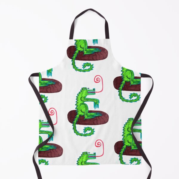 Item preview, Tribal Reptile with Long Tongue designed and sold by Jadoo Nazar.