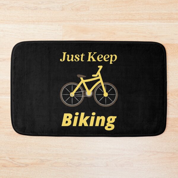 Item preview, Just Keep Biking (Yellow) designed and sold by palaco210.