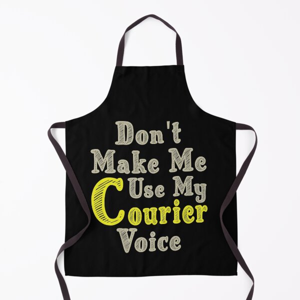 Item preview, Don't Make Me Use My Courier Voice, Cute Funny Gift Idea For Couriers designed and sold by awesomedraw.