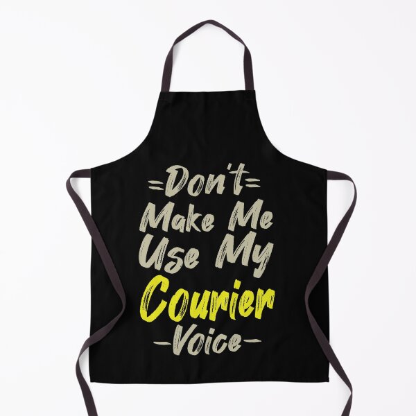 Item preview, Don't Make Me Use My Courier Voice, Cute Funny Gift Idea For Couriers designed and sold by awesomedraw.