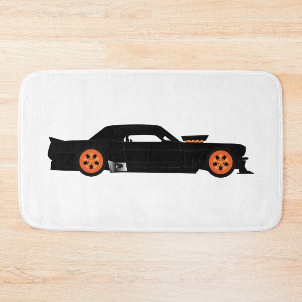 Item preview, Ken Block Rally and Rallycross Driver Drift Car 1965 Ford Mustang Hoonicorn RTR Hot Rod graphic illustration  designed and sold by Marcin Adrian.