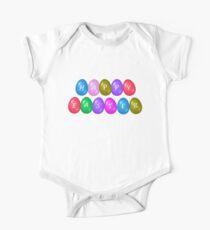 HAPPY EASTER! Short Sleeve Baby One-Piece