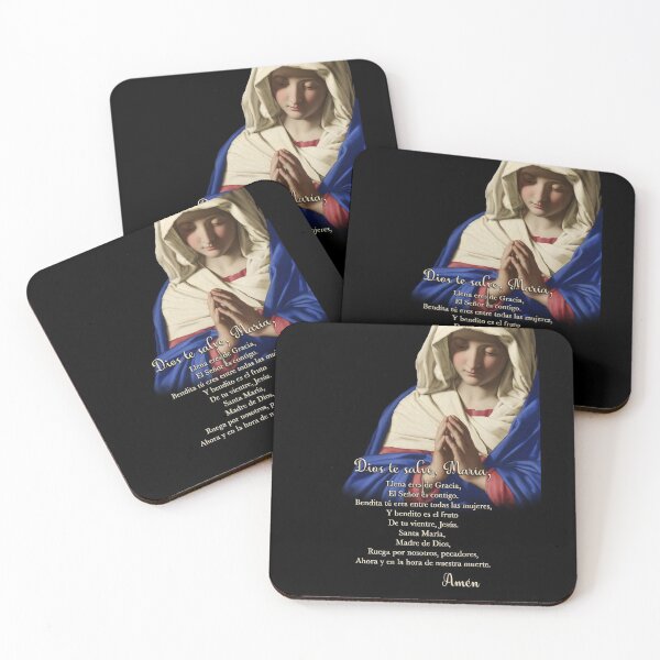 Item preview, Hail Mary in Spanish designed and sold by ArmorOfGodStore.