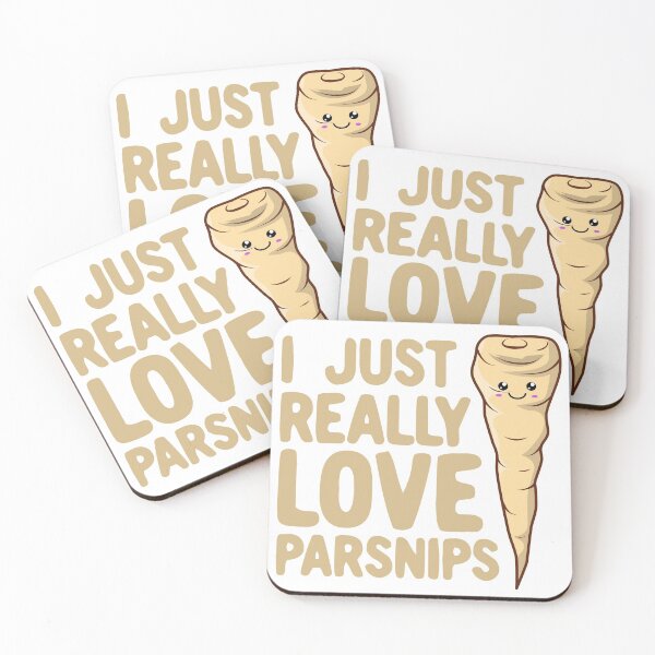 Item preview, I Just Really Love Parsnips - Cute Kawaii Parsnip designed and sold by Kawaiindoodle.