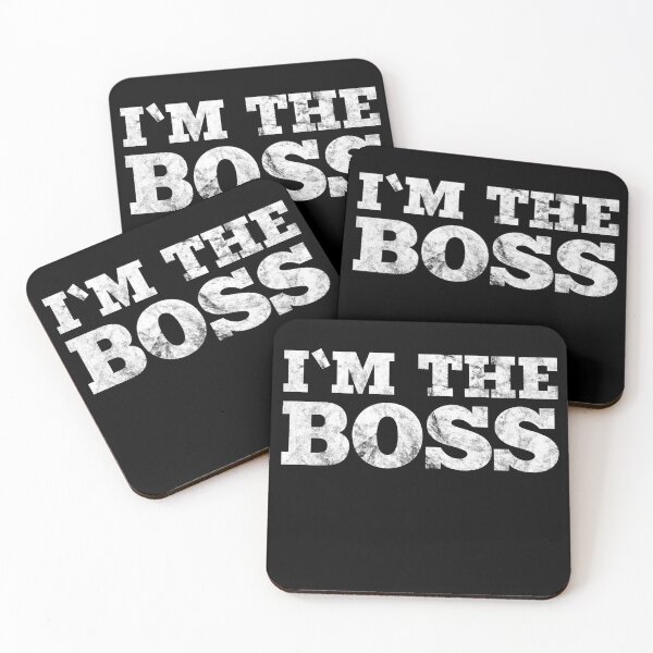 Item preview, Boss Boss Company Company Funny Saying designed and sold by Marco Damm.