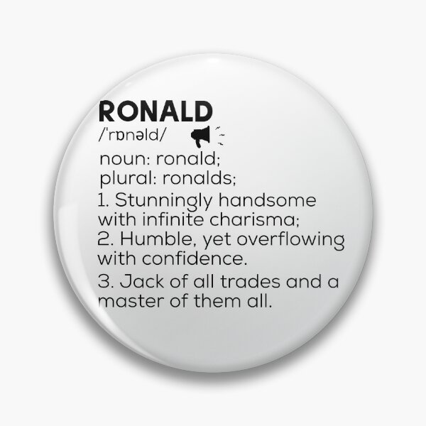 Item preview, Ronald Definition designed and sold by Teelogic.